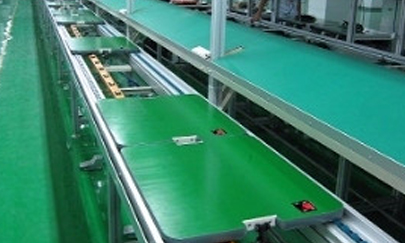 流水線生產廠家談談皮帶輸送機的皮帶跑偏及打滑問題